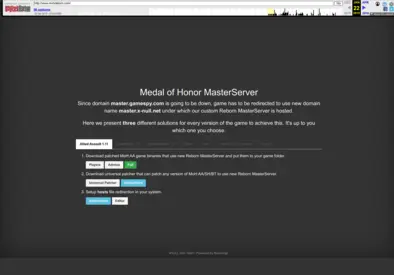 mohreborn welcome page